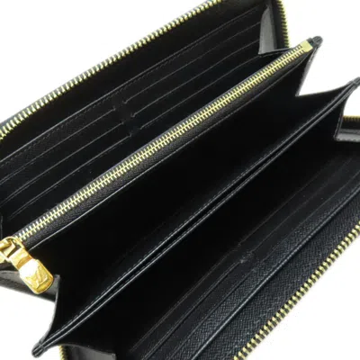 Pre-owned Louis Vuitton Beige Black Cotton Canvas Coin Purse/coin Case () In Multi