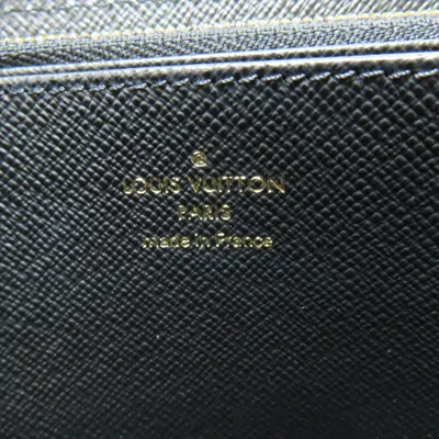 Pre-owned Louis Vuitton Beige Black Cotton Canvas Coin Purse/coin Case () In Multi
