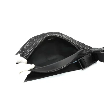 Pre-owned Louis Vuitton Black Nylon Fanny Pack Sling Bag ()