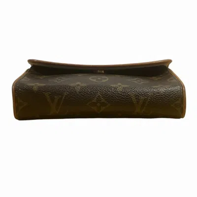 Pre-owned Louis Vuitton Brown Clutch Bag Pochette ()