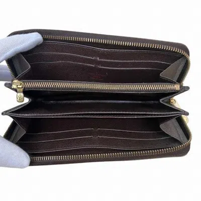 Pre-owned Louis Vuitton Brown Long Wallet (bi-fold) ()