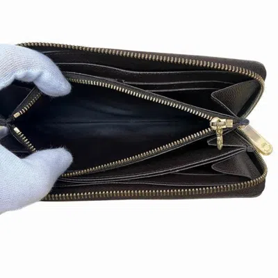 Pre-owned Louis Vuitton Brown Long Wallet (bi-fold) ()