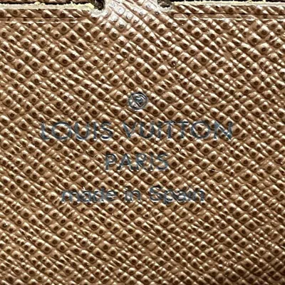 Pre-owned Louis Vuitton Brown Monogram Monogram Long Wallet (bi-fold) ()