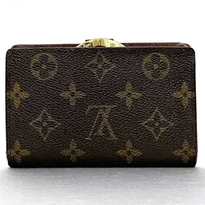 Pre-owned Louis Vuitton Brown Monogram Monogram Wallet (bi-fold) ()