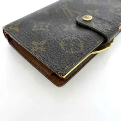 Pre-owned Louis Vuitton Brown Monogram Monogram Wallet (bi-fold) ()