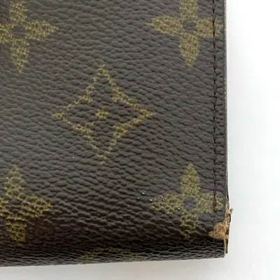 Pre-owned Louis Vuitton Brown Monogram Monogram Wallet (bi-fold) ()