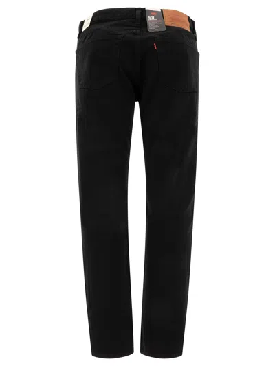 Levi's Indigo 512 Slim Taper Jeans In Black