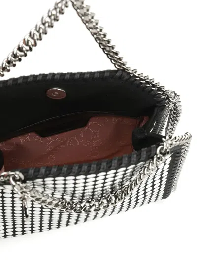 Stella Mccartney Falabella Tiny Bag Mirror Hotfix In Metallic