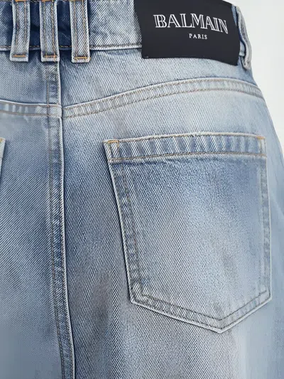 Balmain Jeans In Blue