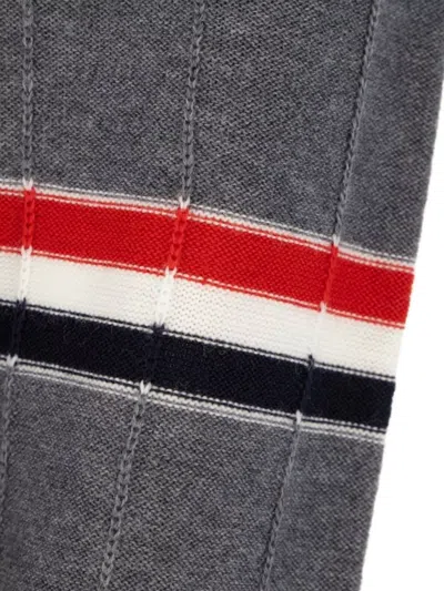 Thom Browne Classic Sweater Sweaters And Cardigans Gray In Gray