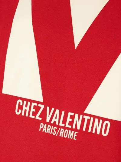 Valentino Sweatshirt Man In Red