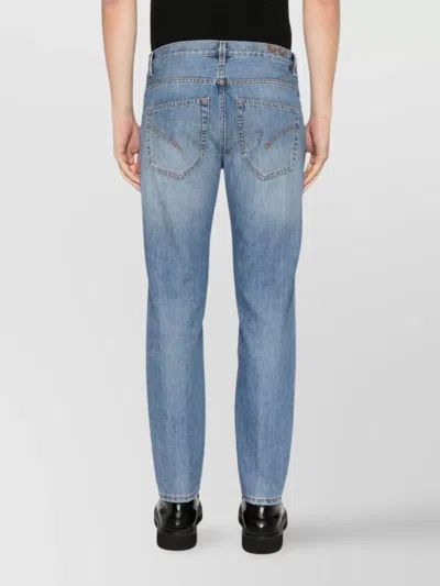 Dondup Belt Loops Five-pocket Design Faded Effect