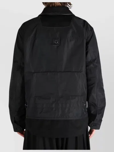 Junya Watanabe Oakley Reversible Zip-up Jacket In Black