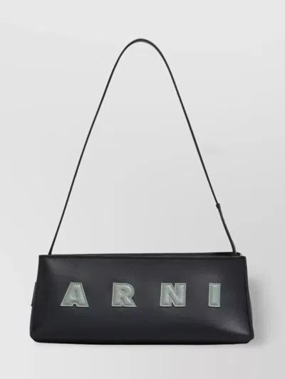 Marni Rectangular Shoulder Bag With Gold-tone Hardware