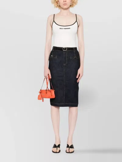 Self-portrait Self Portrait Denim Skirt