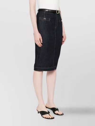 Self-portrait Self Portrait Denim Skirt