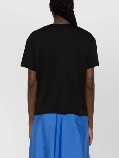Totême Toteme Classic Crewneck T-shirt In Black