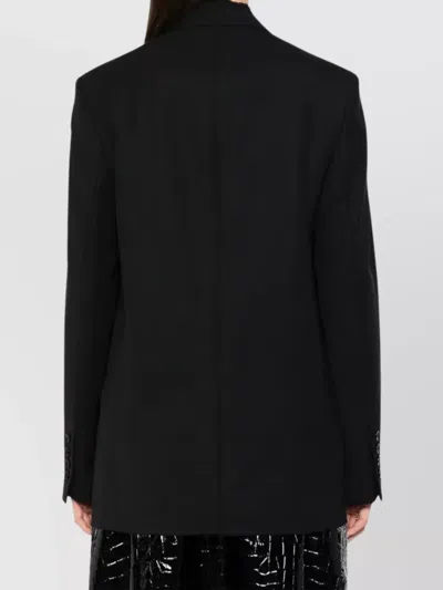 Totême Toteme Women Peak Lapel Blazer In Black