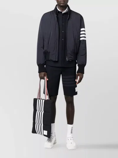 Thom Browne 4-bar Stripe Bomber Jacket