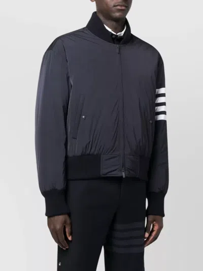 Thom Browne 4-bar Stripe Bomber Jacket