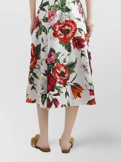 Dolce & Gabbana Women Logo Cotton T-shirt In Multi