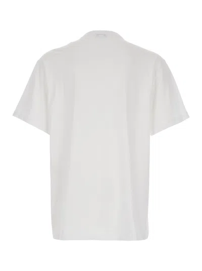 Alexander Mcqueen Logo Cotton T-shirt In White