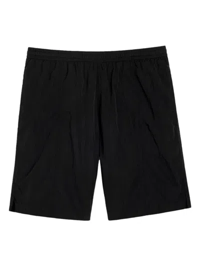 Ami Alexandre Mattiussi Elasticated Waist Shorts In Black