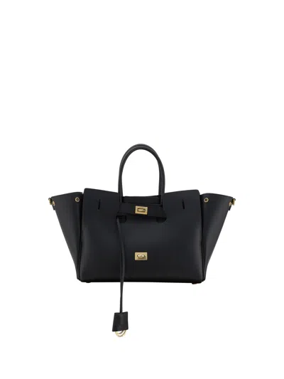 Balenciaga Bel Air Small Shoulder Bag In Black