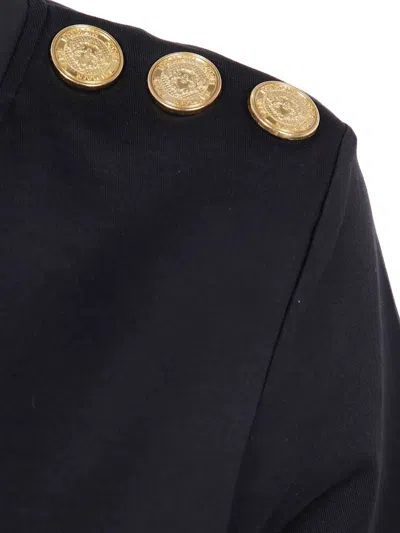 Balmain Printed T-shirt In Black