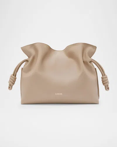 Loewe Flamenco Medium Clutch Bag In Nappa Leather