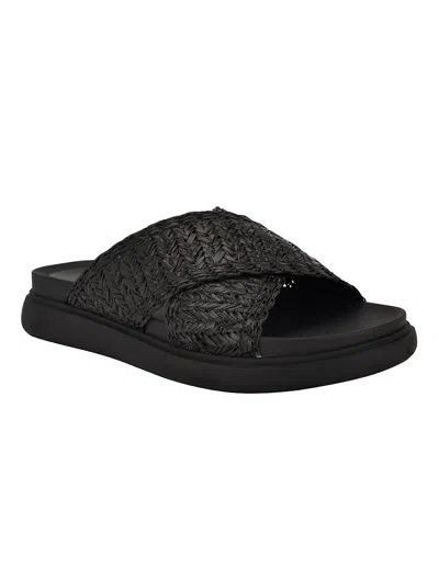 Calvin Klein Women's Women's Pacen Sandal In Black