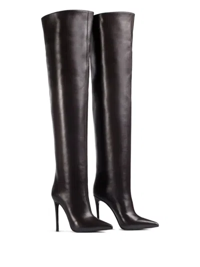 Le Silla Eva 120mm Over-the-knee Boots In Brown