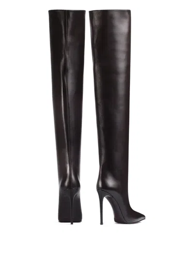 Le Silla Eva 120mm Over-the-knee Boots In Brown