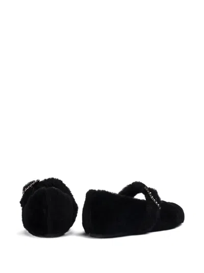 Le Silla Danielle Ballet Flats In Black