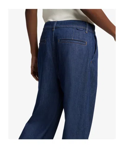 7 For All Mankind Denim Straight-leg Jeans In Blue