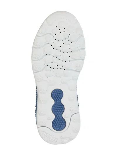 Geox Activat Mesh-panel Lace-up Sneakers In Multi