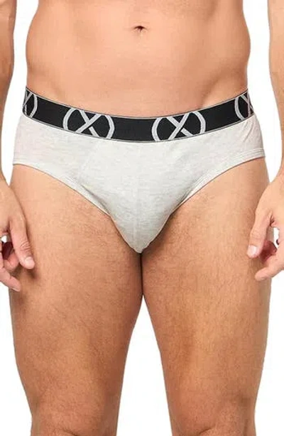 2(x)ist 4-pack Briefs In Gray
