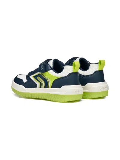 Geox Buzzerlight Boy Navy/lime In Multi