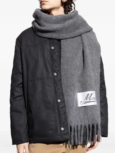 Marni Wool Scarf With Logo