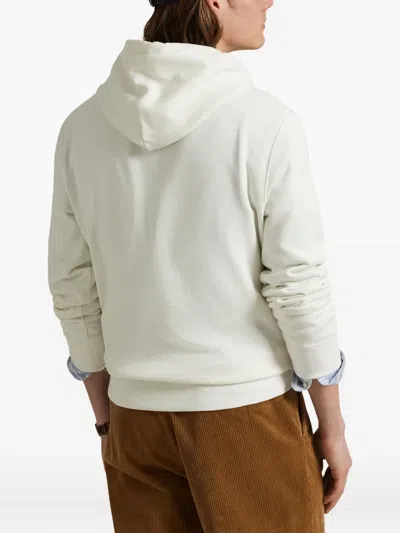 Polo Ralph Lauren Long Sleeve Hoodie In White