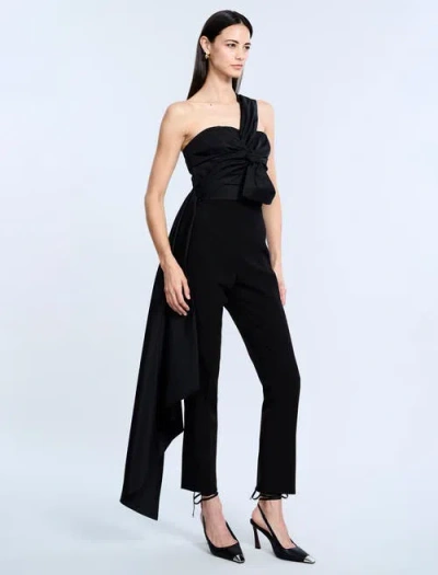 Bcbg Bustier With Long Train In Black