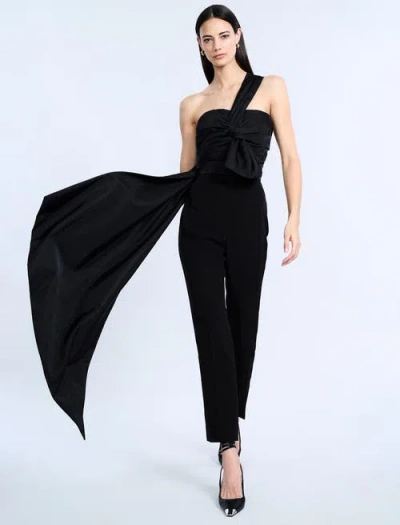 Bcbg Bustier With Long Train In Black