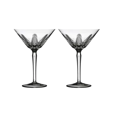 Varga Captiva Martini Set Of 2 In Transparent