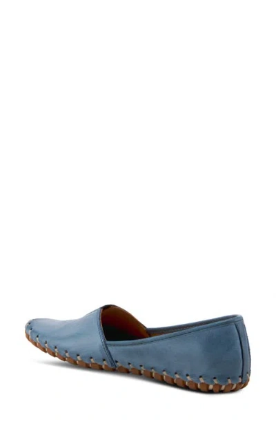 Spring Step Kathaleta Flat In Blue