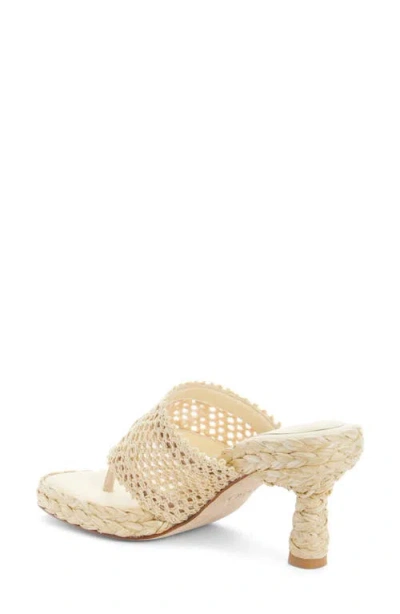 Chloé Isla Crochet Espadrille Sandal In Neutral