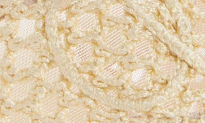 Chloé Isla Crochet Espadrille Sandal In Neutral