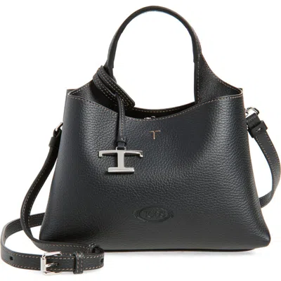 Tod's Bag In Leather Micro In Black