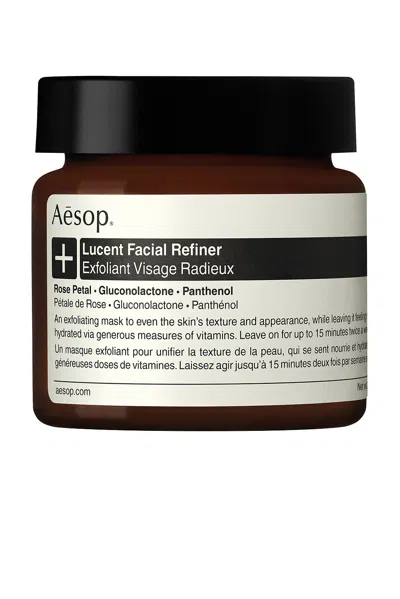 Aesop Lucent Facial Refiner Exfoliating Mask In Transparent