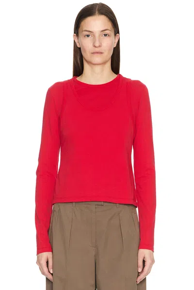 The Row Seruni Cotton Jersey T-shirt