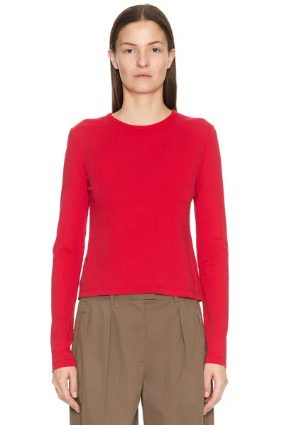 The Row Seruni Cotton Jersey T-shirt